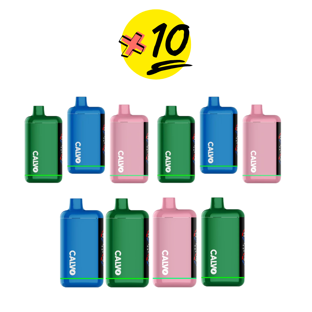 BATERIA CALVO 510 HIDE PACK X10 COLORES SURTIDOS - CALVO