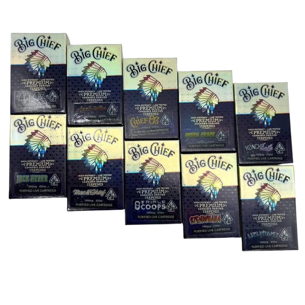 CARTRIDGE BIG CHIEF 1GR/ 10 RAZAS DISPONIBLES - VACÍO