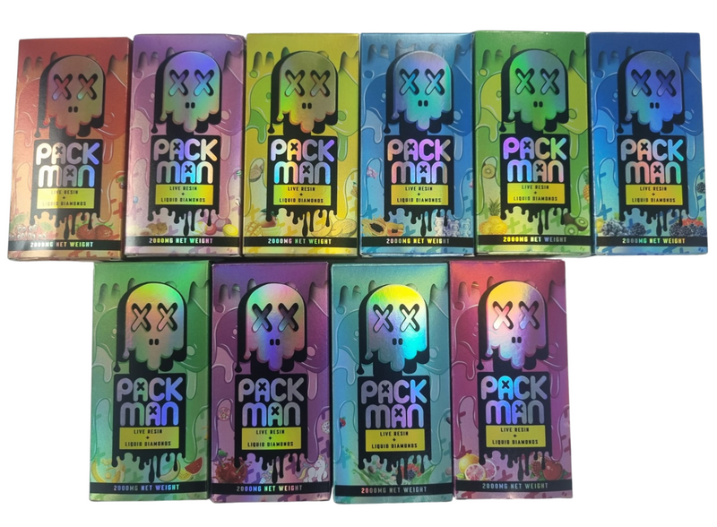 VAPE DESECHABLE PACKMAN DUAL 2ML (VACÍO) - PACKMAN-6