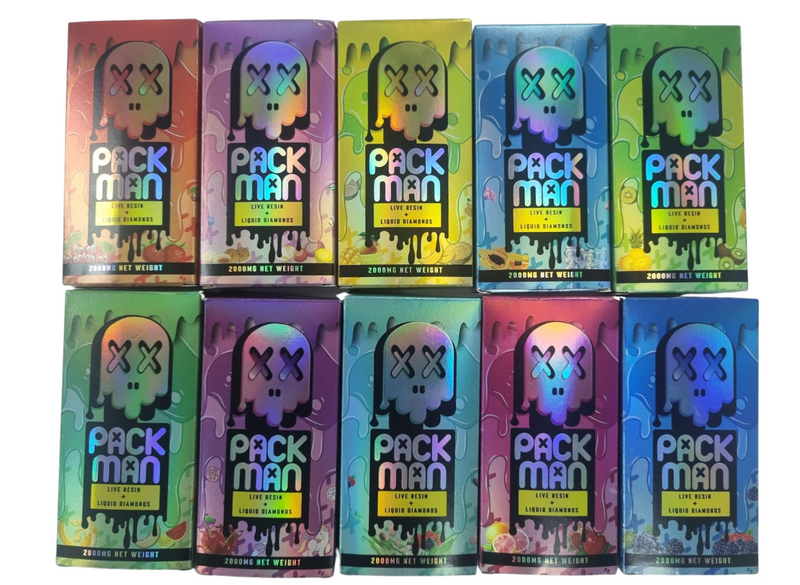 VAPE DESECHABLE PACKMAN DUAL 2ML (VACÍO) - PACKMAN-4