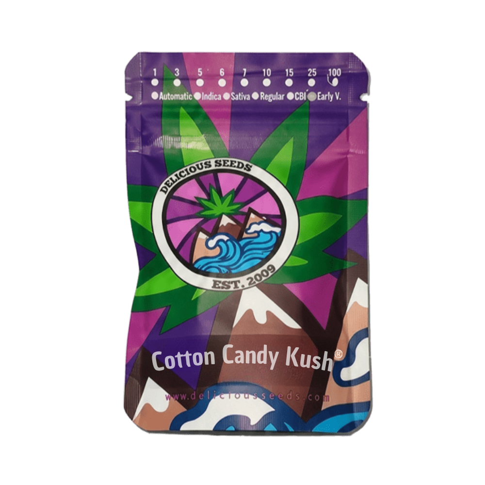 COTTON CANDY KUSH FEM X3+1 - DELICIOUS SEEDS