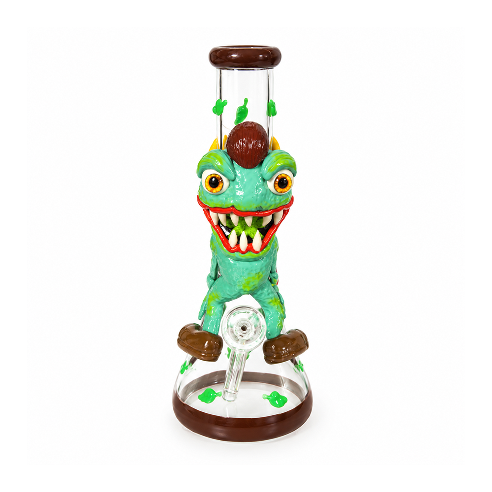 BONG MONSTRUO VERDE 25CM-4