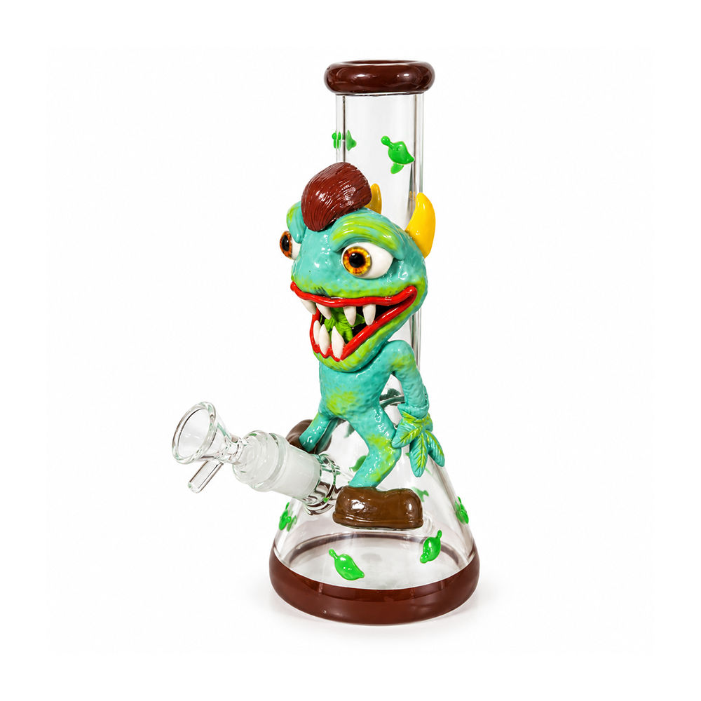 BONG MONSTRUO VERDE 25CM-1