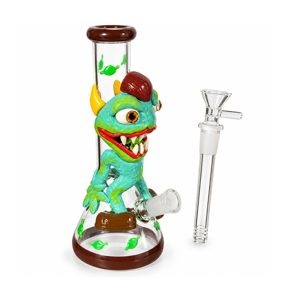 BONG MONSTRUO VERDE 25CM