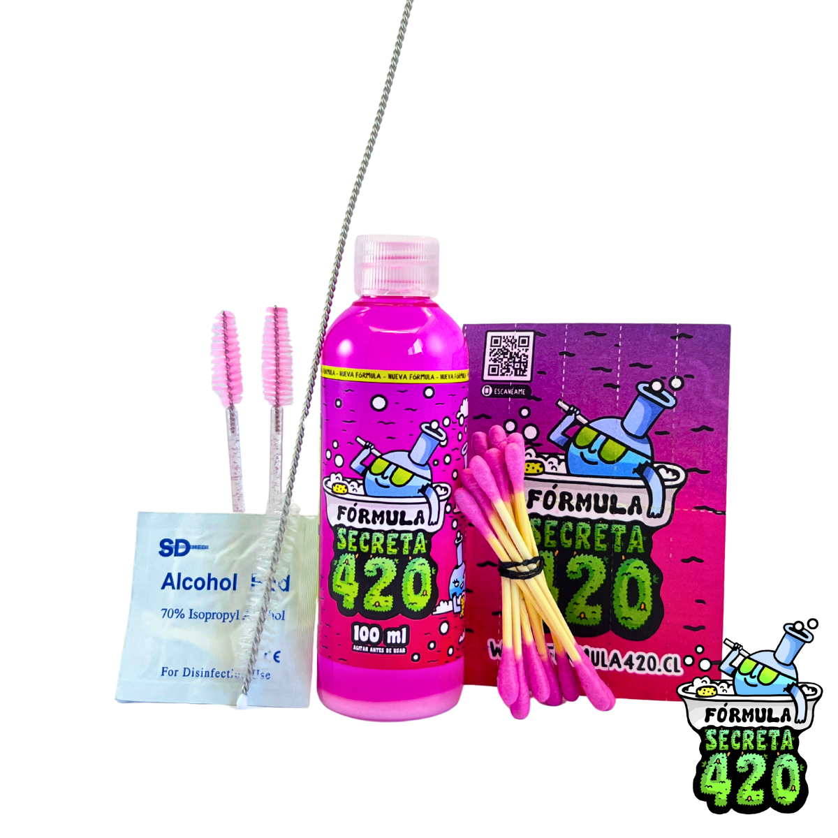 KIT LIMPIADOR CHERRY FORMULA 420 FORMULA SECRETA