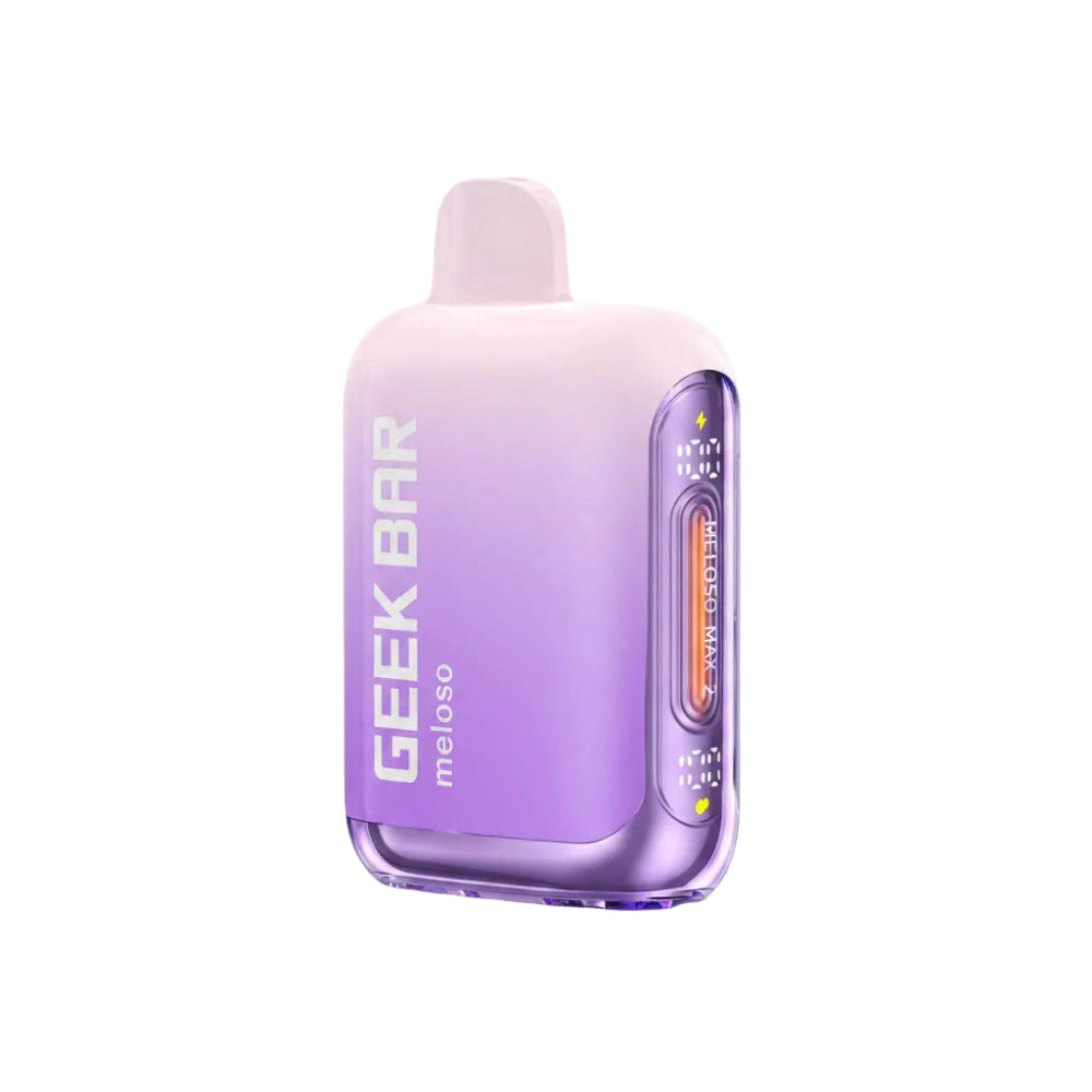 VAPORIZADOR DESECHABLE MELOSO MAX 2 / 12000 PUFFS GRAPE ICE - GEEK BAR