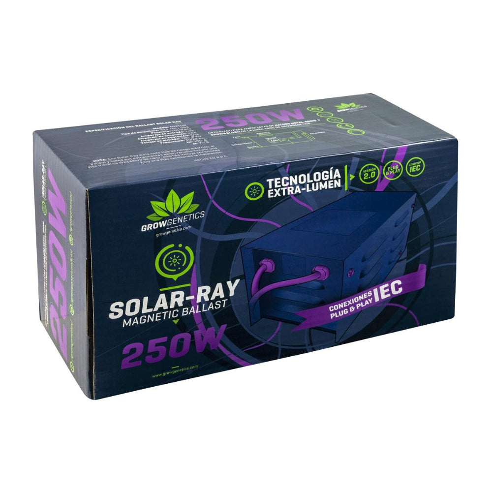BALASTRO 250W MAGNETICO SOLAR RAY - GROW GENETICS-3