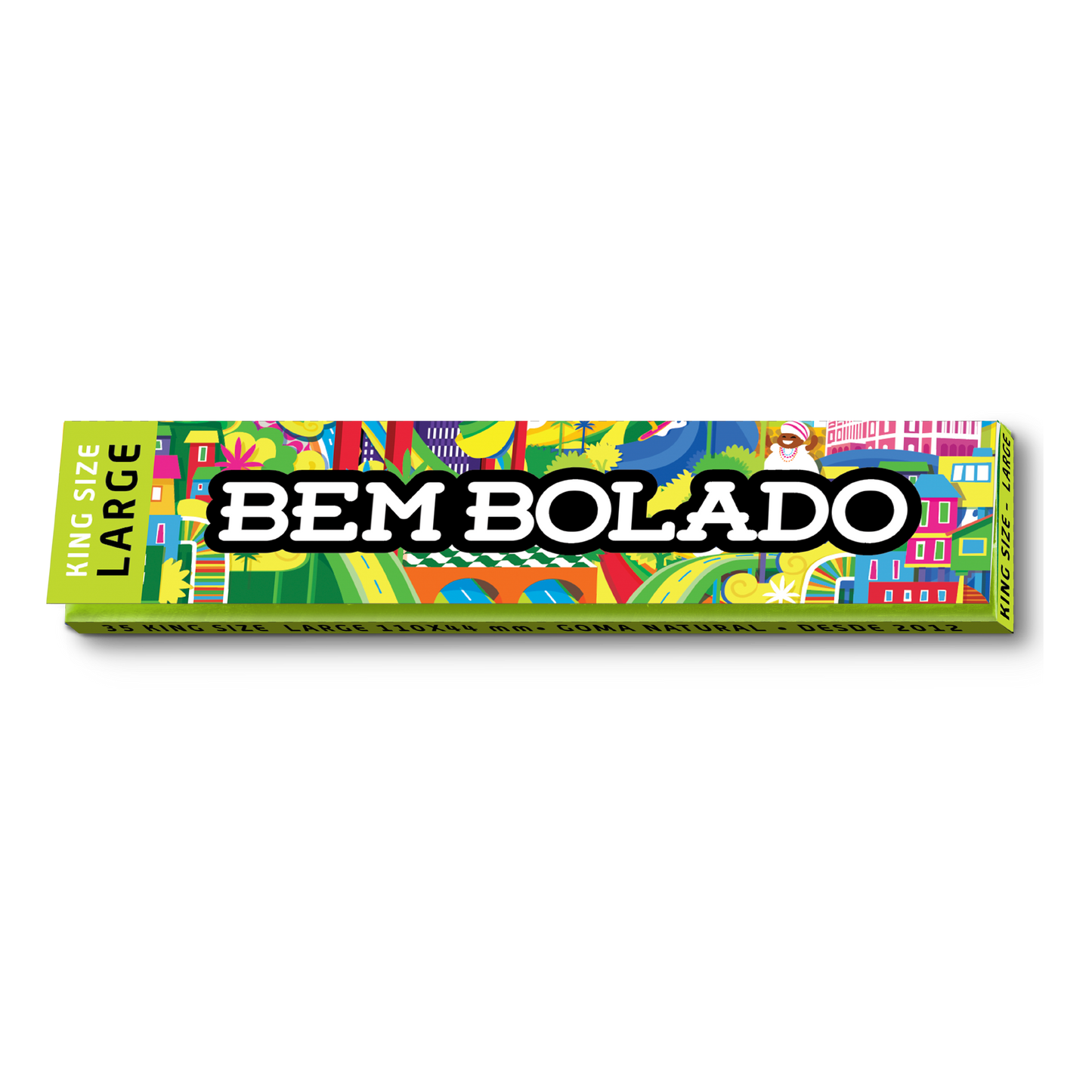 PAPELILLO KING SIZE POP LARGE BEM BOLADO