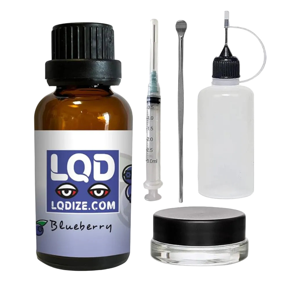 LQDIZE WAX 30ML BLUEBERRY KIT COMPLETO