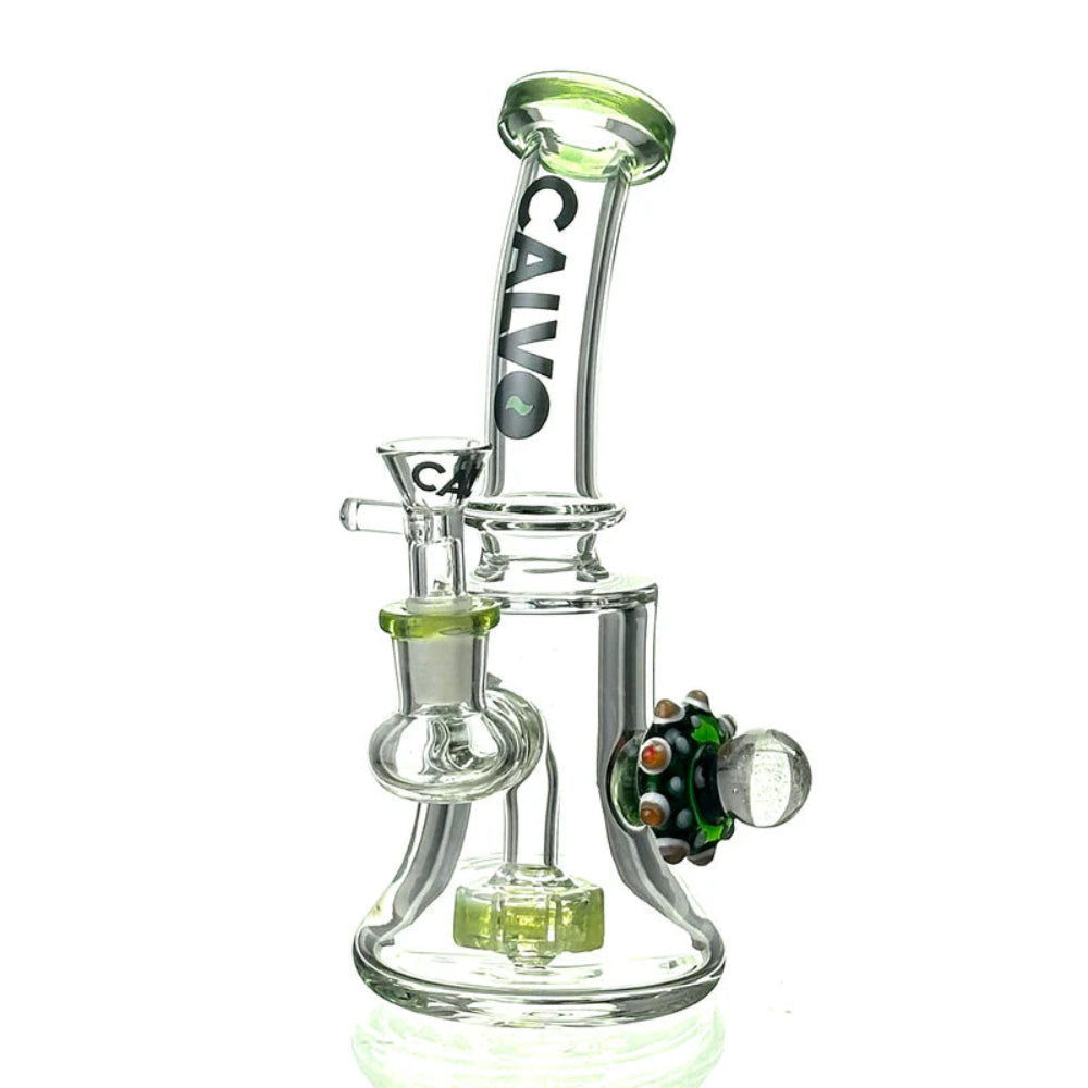 BONG IMPLOSSION WHEEL RIG GREEN 19cm - CALVO