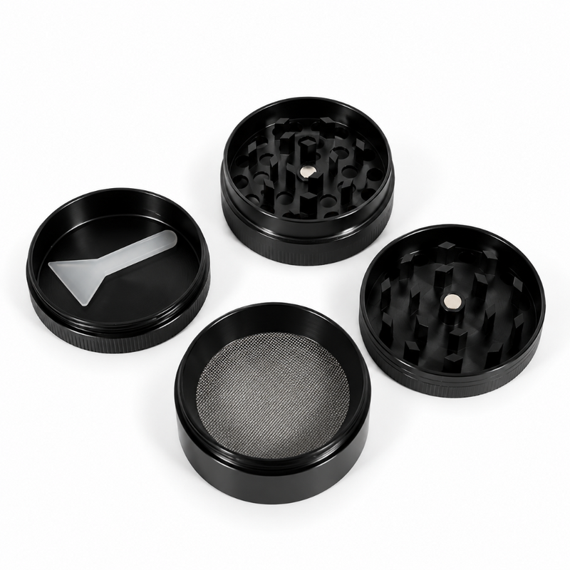 MOLEDOR METALICO NEGRO DISEÑO CANNABIS 40MM-2