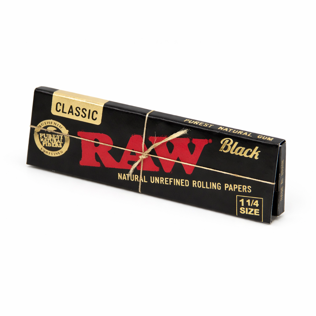 PAPELILLO RAW BLACK 1 1/4