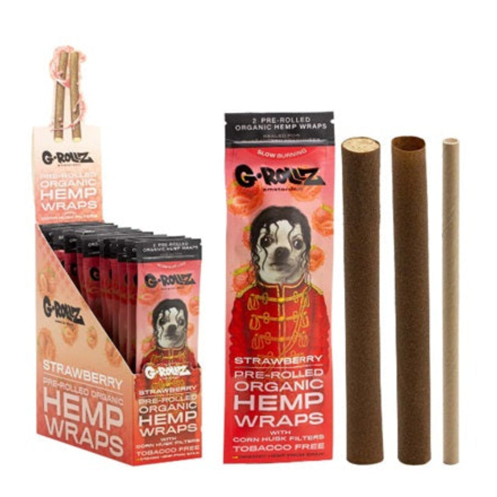 BLUNTS PRE-ENROLADOS X2 STRAWBERRY G-ROLLZ