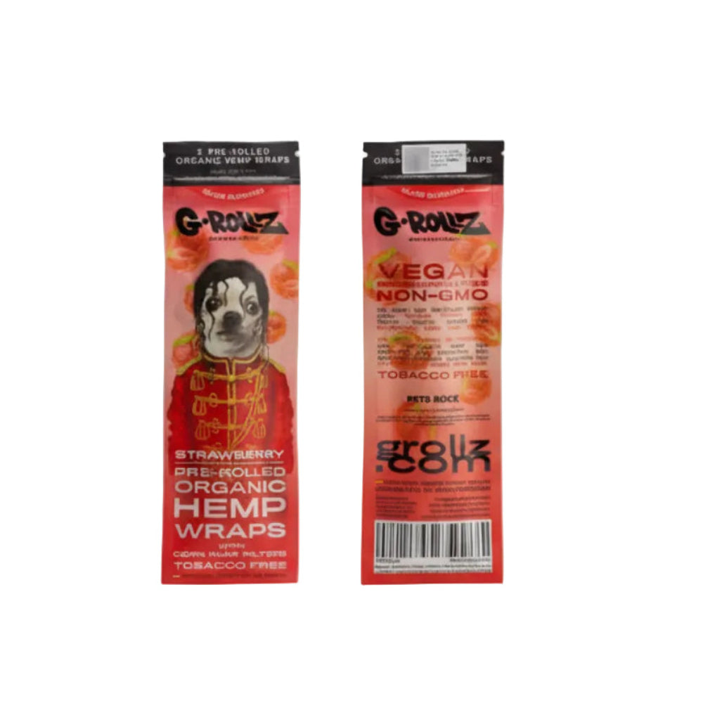 BLUNTS PRE-ENROLADOS X2 STRAWBERRY G-ROLLZ