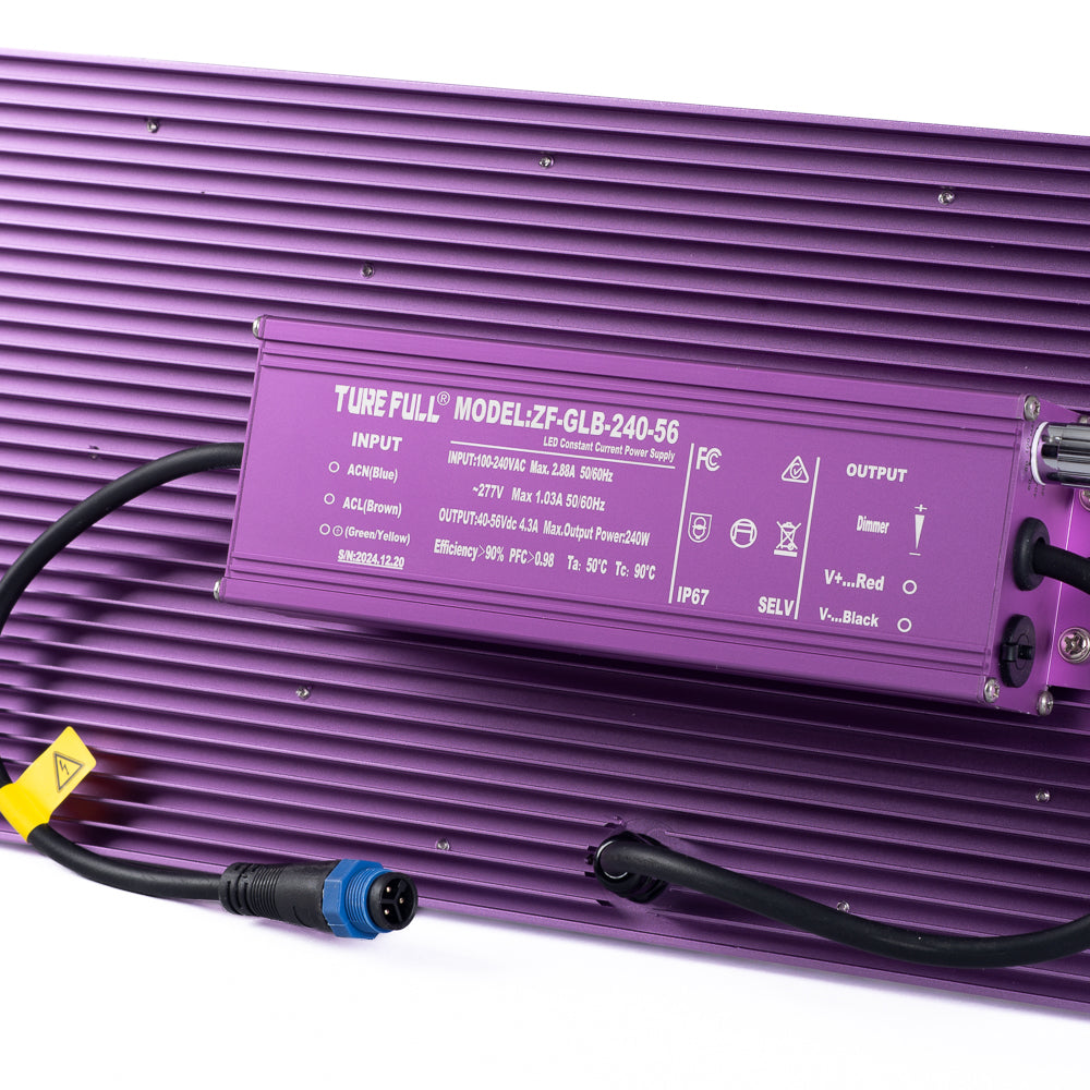 LED QUANTUM BOARD 240W DIMEABLE FULL SPECTRUM GROWERS TECHNOLOGY