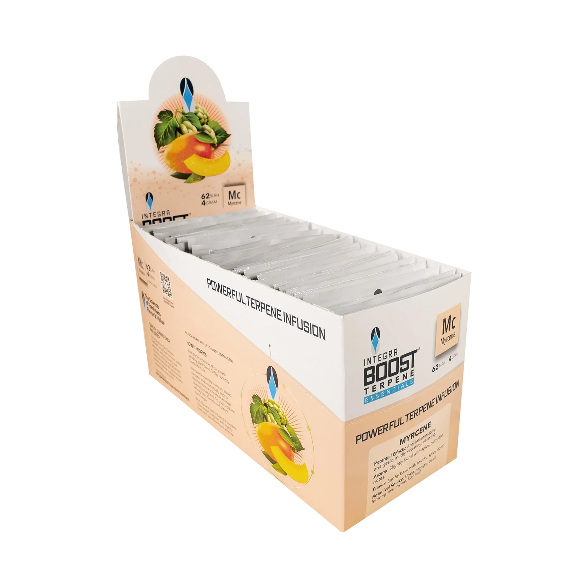 REGULADOR DE HUMEDAD CON TERPENO MYRCENE 4G 62% INTEGRA BOOST