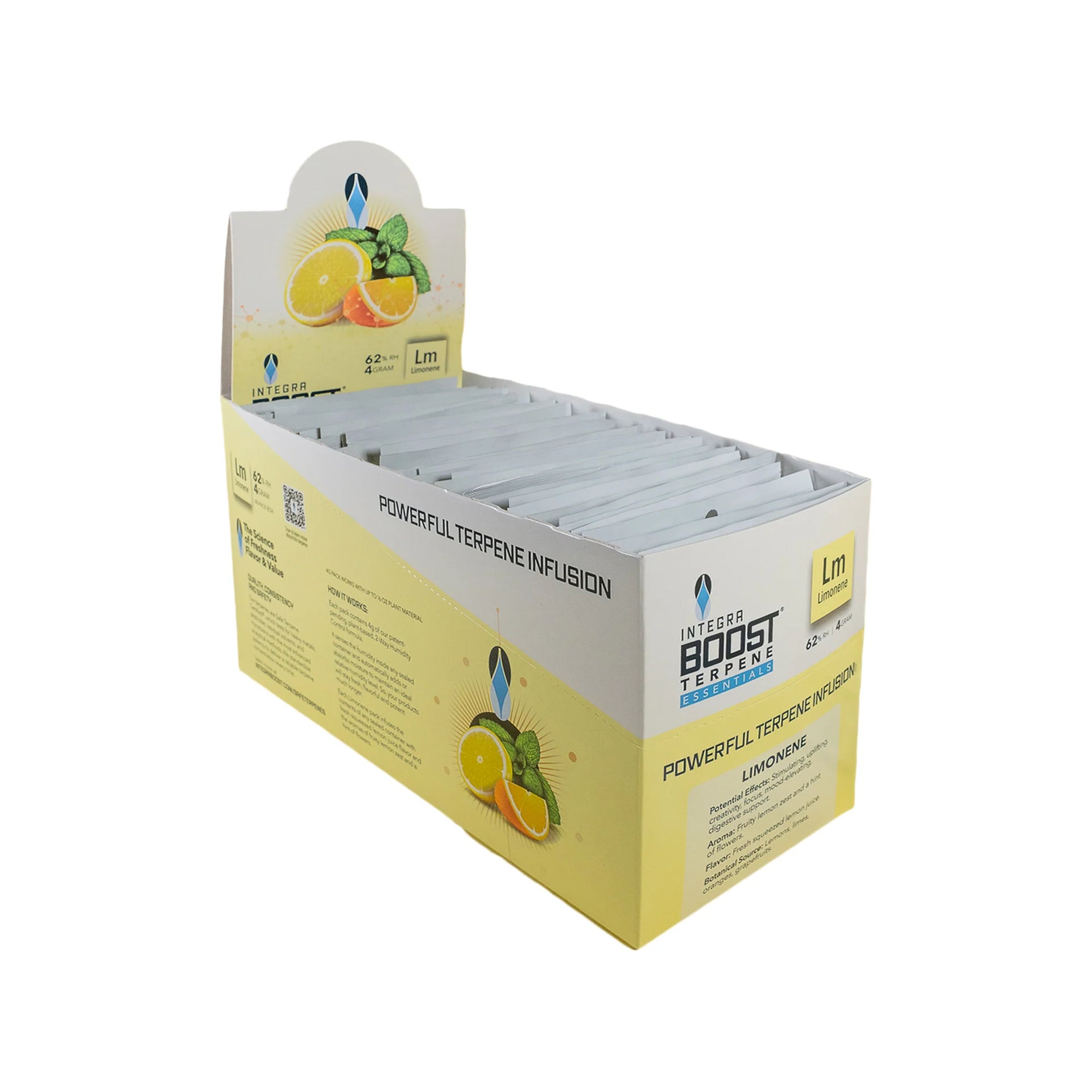 REGULADOR DE HUMEDAD CON TERPENO LIMONENE 4G 62% INTEGRA BOOST