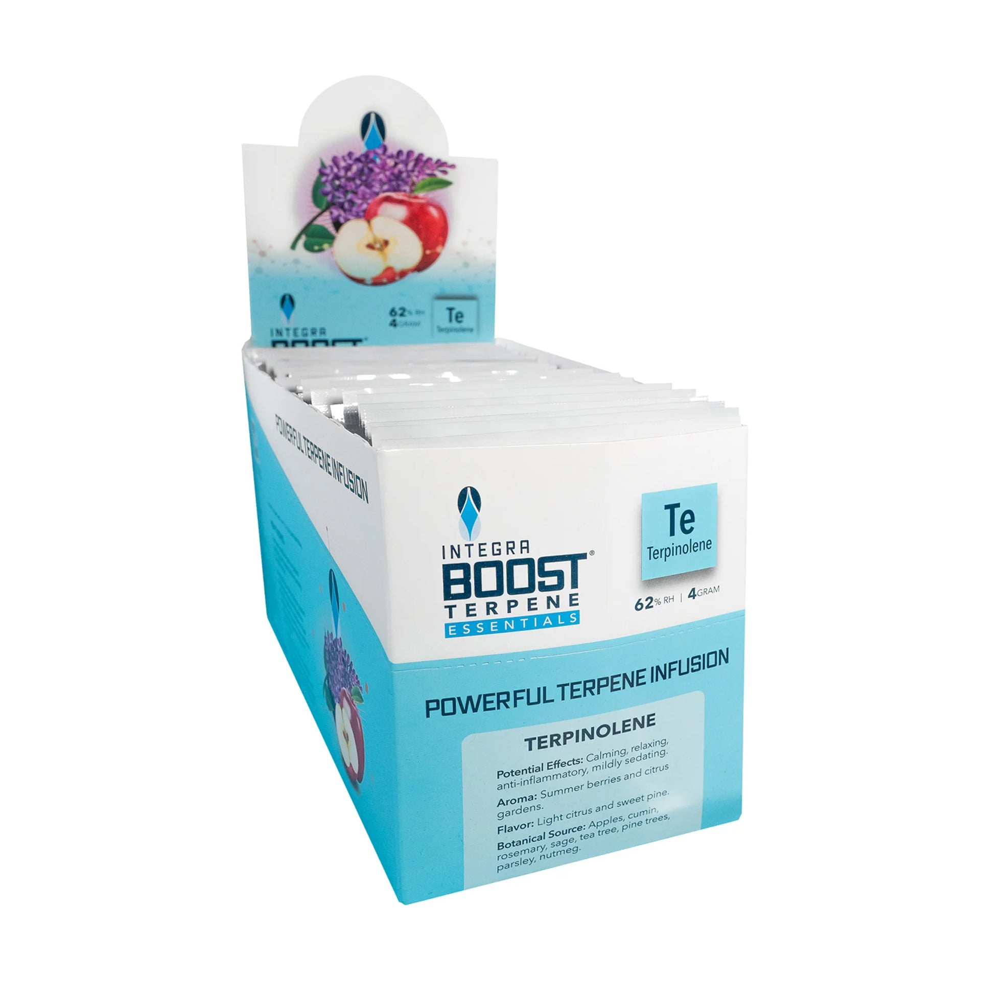 REGULADOR DE HUMEDAD CON TERPENO TERPINOLENE 4G 62% INTEGRA BOOST
