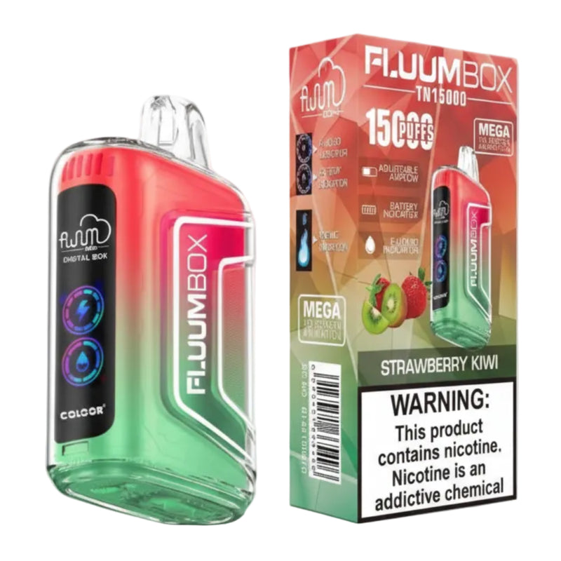 VAPORIZADOR DESECHABLE FLUUMBOX 15000 PUFFS STRAWBERRY KIWI-1