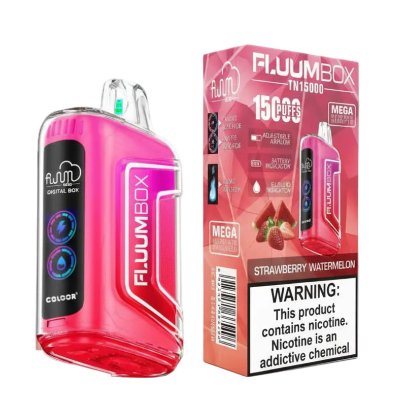 VAPORIZADOR DESECHABLE FLUUMBOX 15000 PUFFS STRAWBERRY WATERMELON-1
