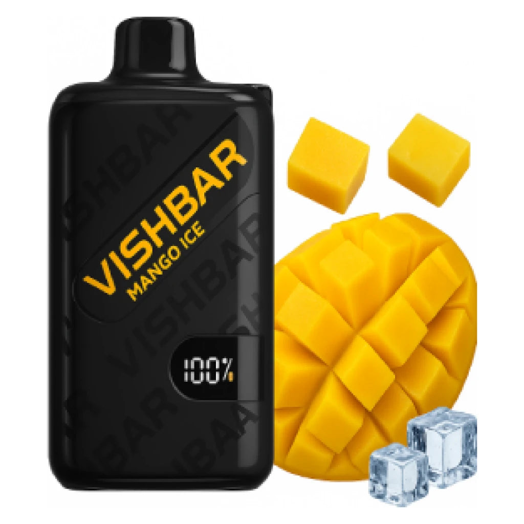 VAPORIZADOR DESECHABLE VISHBAR WEEKLY 20000 PUFFS MANGO ICE
