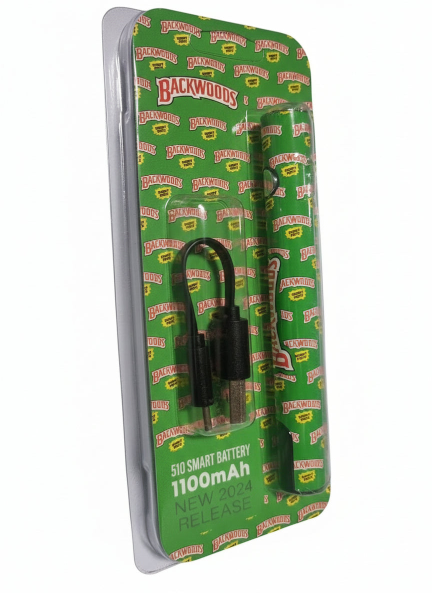 Batería BACKWOODS 1100mAh LED 2024 - VERDE