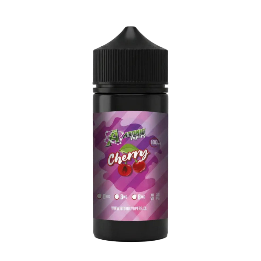 E-LIQUID CHERRY 3MG / 100ML - ATOMIC