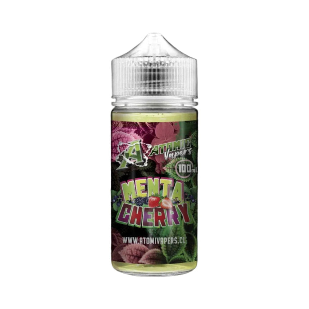 E-LIQUID MENTA CHERRY S/N 100ML - ATOMIC-1