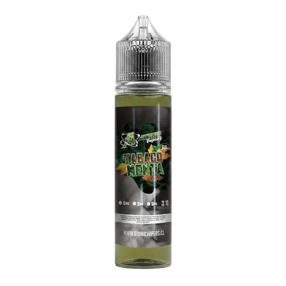 E-LIQUID TABACO MENTA S/N 60ML - ATOMIC