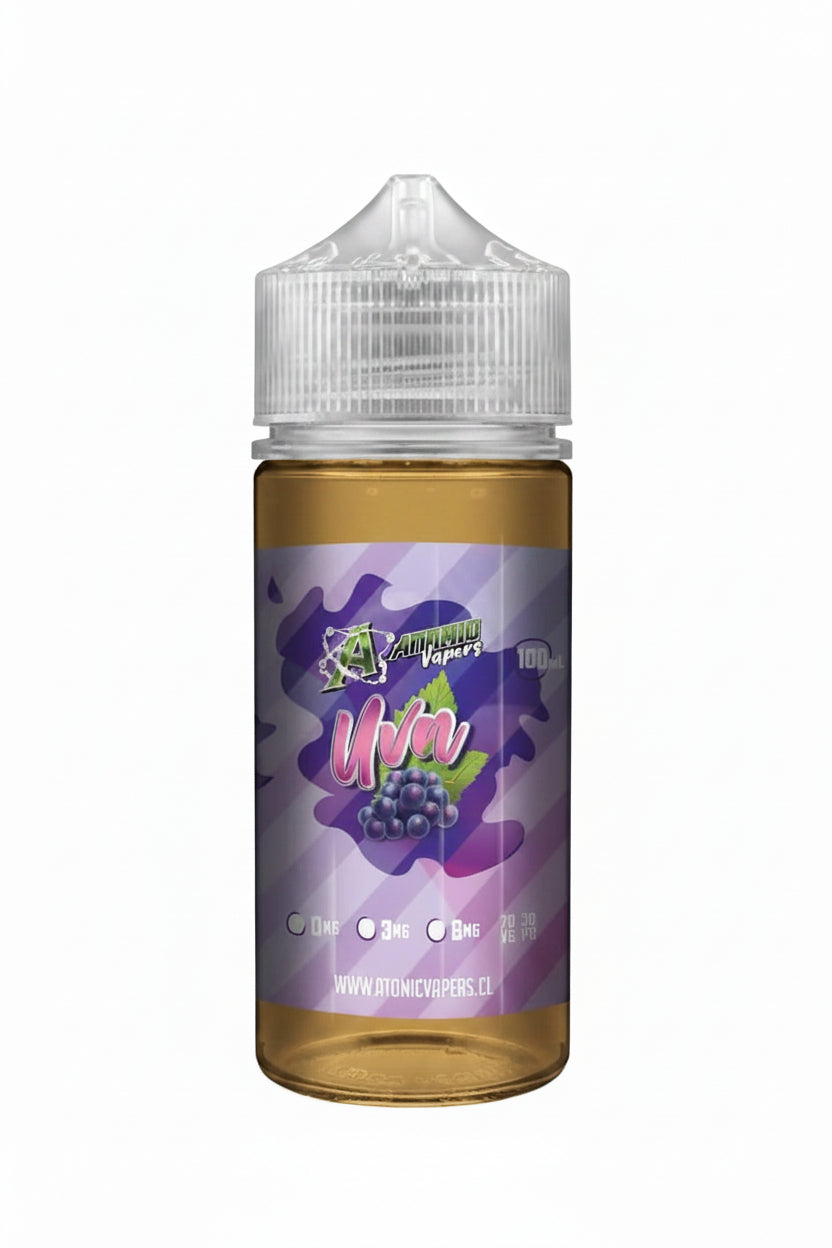 E-LIQUID UVA 6MG / 100ML - ATOMIC