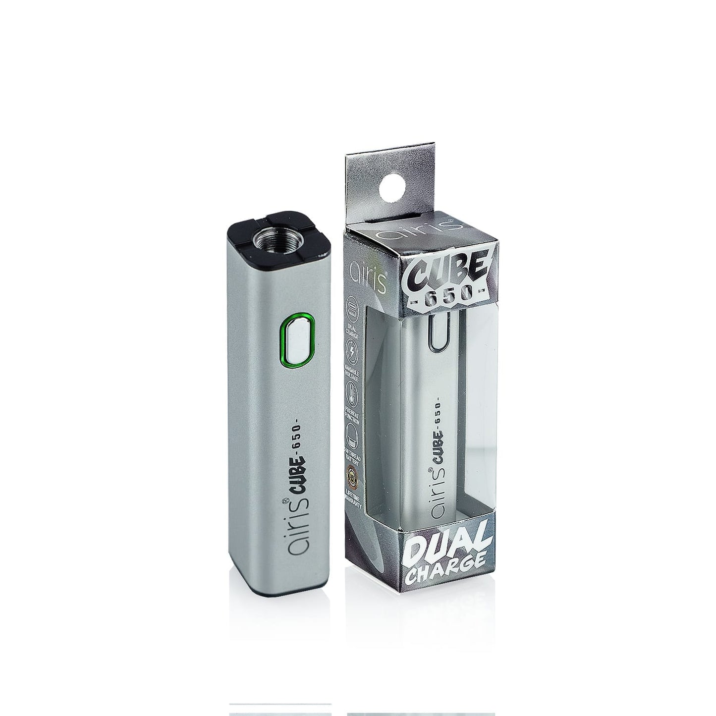 BATERÍA AIRIS CUBE 650 PLATEADA
