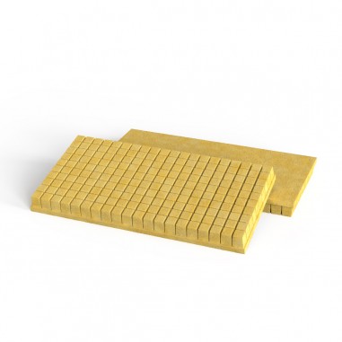 BANDEJA 200 CUBOS 2,5CM LANA DE ROCA - KASVI