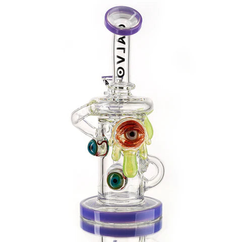 BONG BIG EYE RECYCLER 26CM - CALVO-1