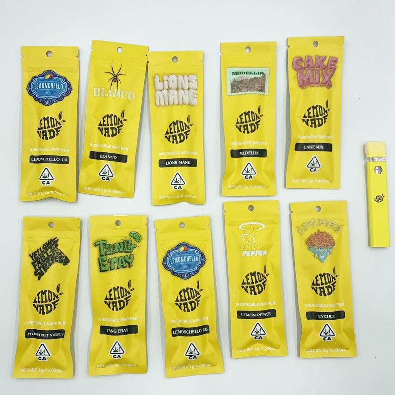 VAPE DESECHABLE 1ML LEMONADE BLANCO (VACÍO)