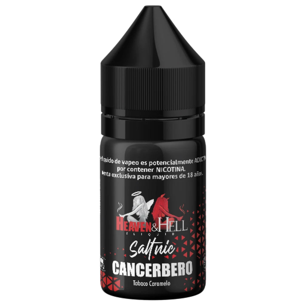 LIQUIDO HEAVEN Y HELL BACO ICE SALT TABACO CARAMELO 30ML 25MG-1