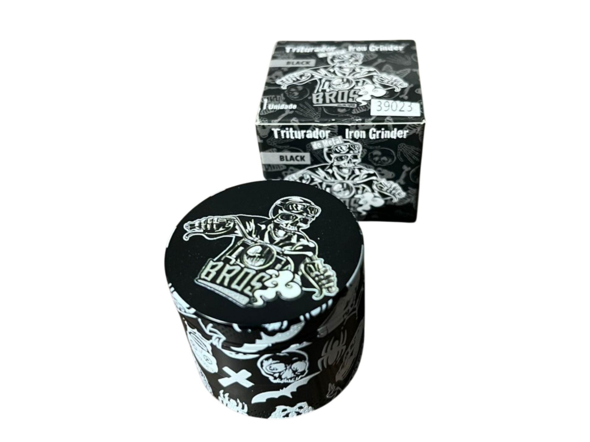 MOLEDOR 4 PIEZAS 40MM NEGRO BROS ROLLING PAPERS-1
