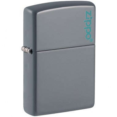 ENCENDEDOR CLASSIC FLAT GREY LOGO-ZIPPO-2