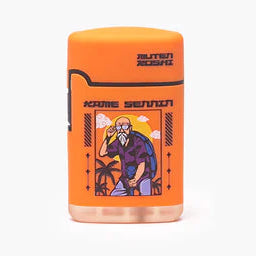 ENCENDEDOR CLASSIC RUBBER ANIME - SPECIAL BLUE-5