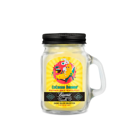 VELA BEAMER PEQUEÑA COCANNA BANANA 114 grs.