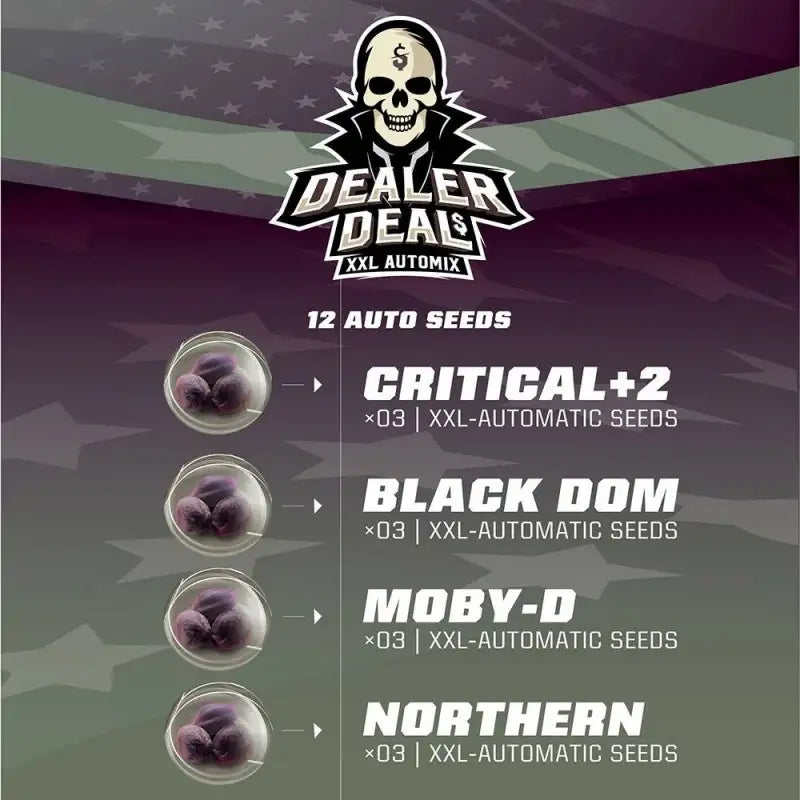 DEALER DEAL XXL AUTOMIX X12 BSF SEEDS