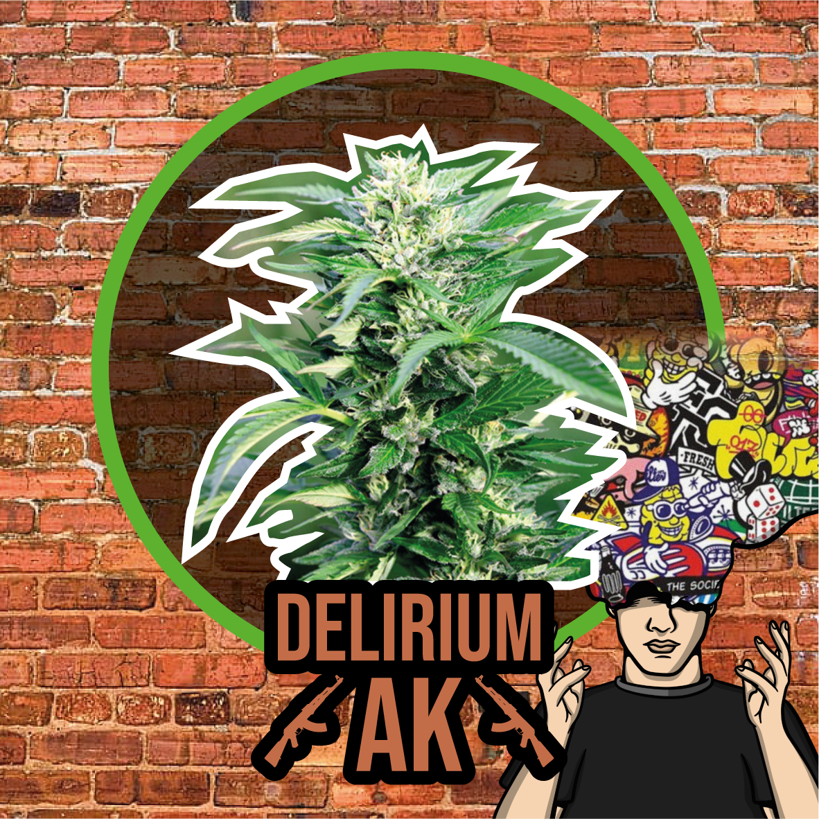 DELIRIUM AK FAST X4 DELIRIUM SEEDS