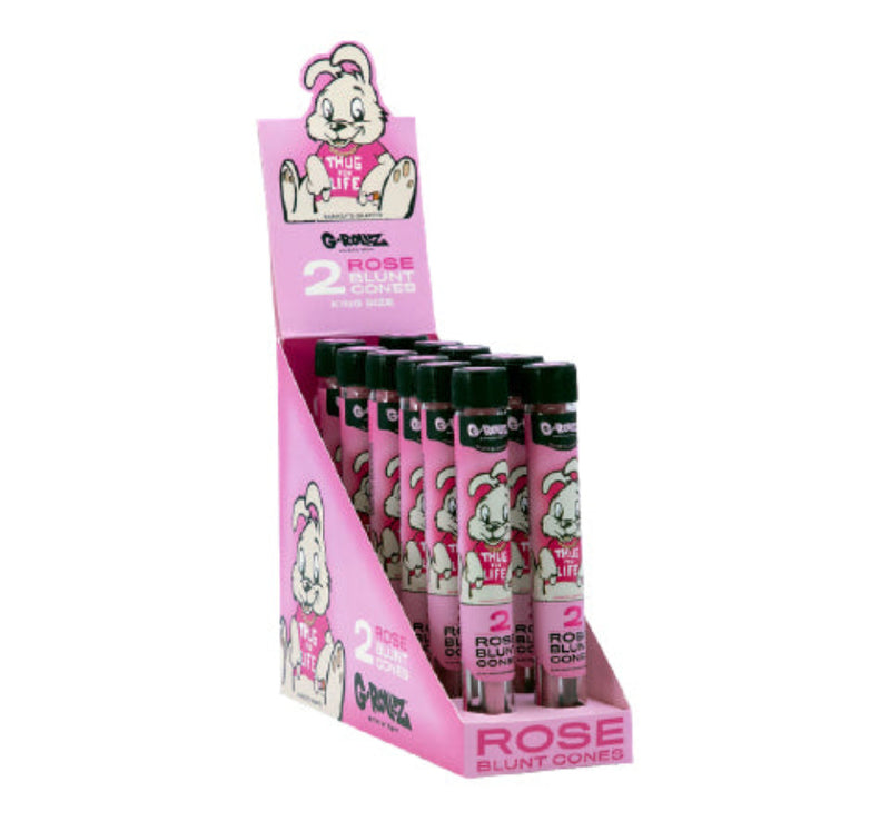 TUBO BLUNTS X2 PETALOS DE ROSA G-ROLLZ-4