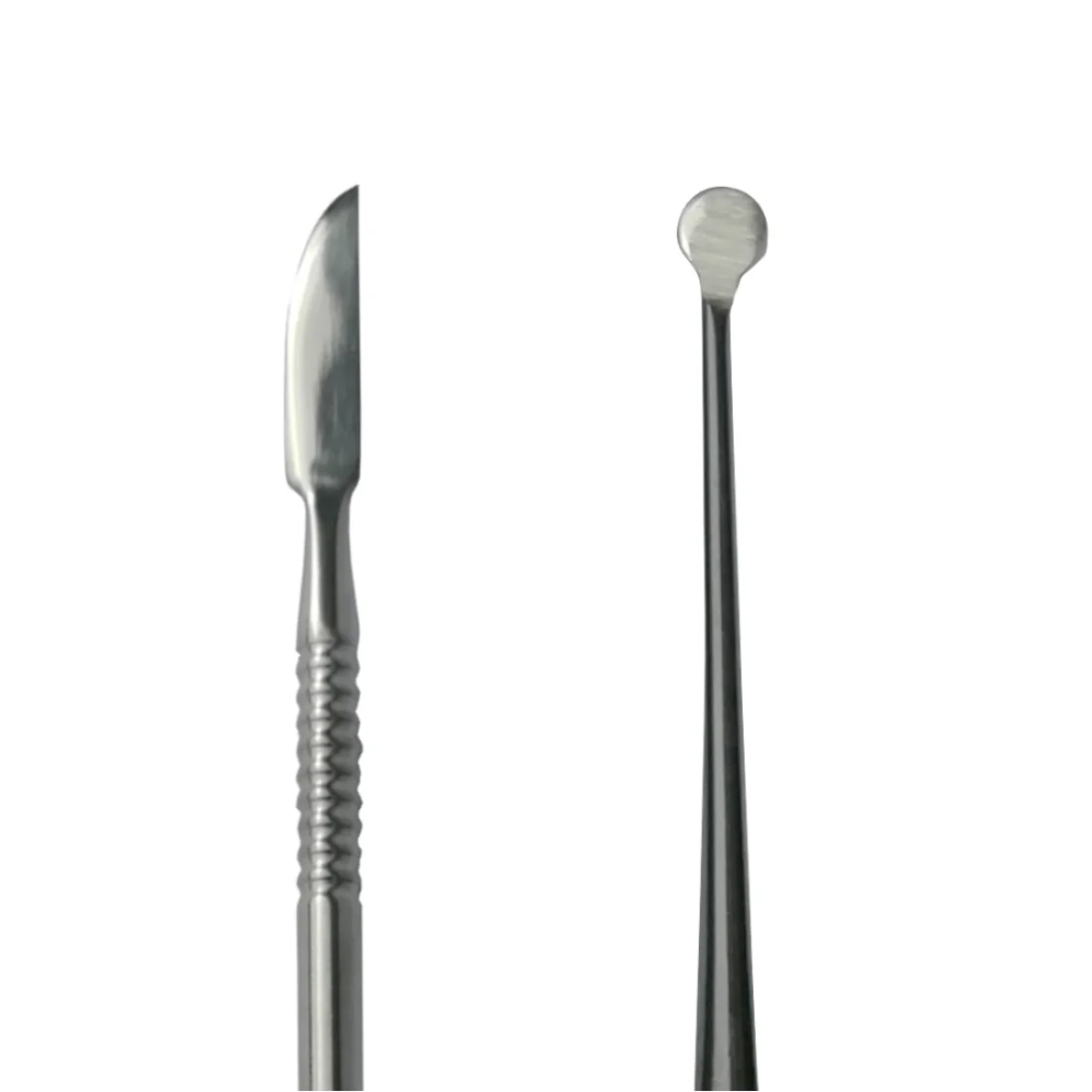 DABBER DUAL CUCHILLO & PALA REDONDA ACERO-2