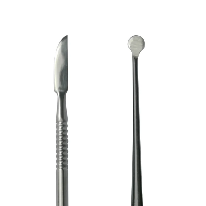 DABBER DUAL CUCHILLO & PALA REDONDA ACERO-2