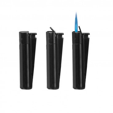 ENCENDEDOR JET FLAME BLACK - CLIPPER-3