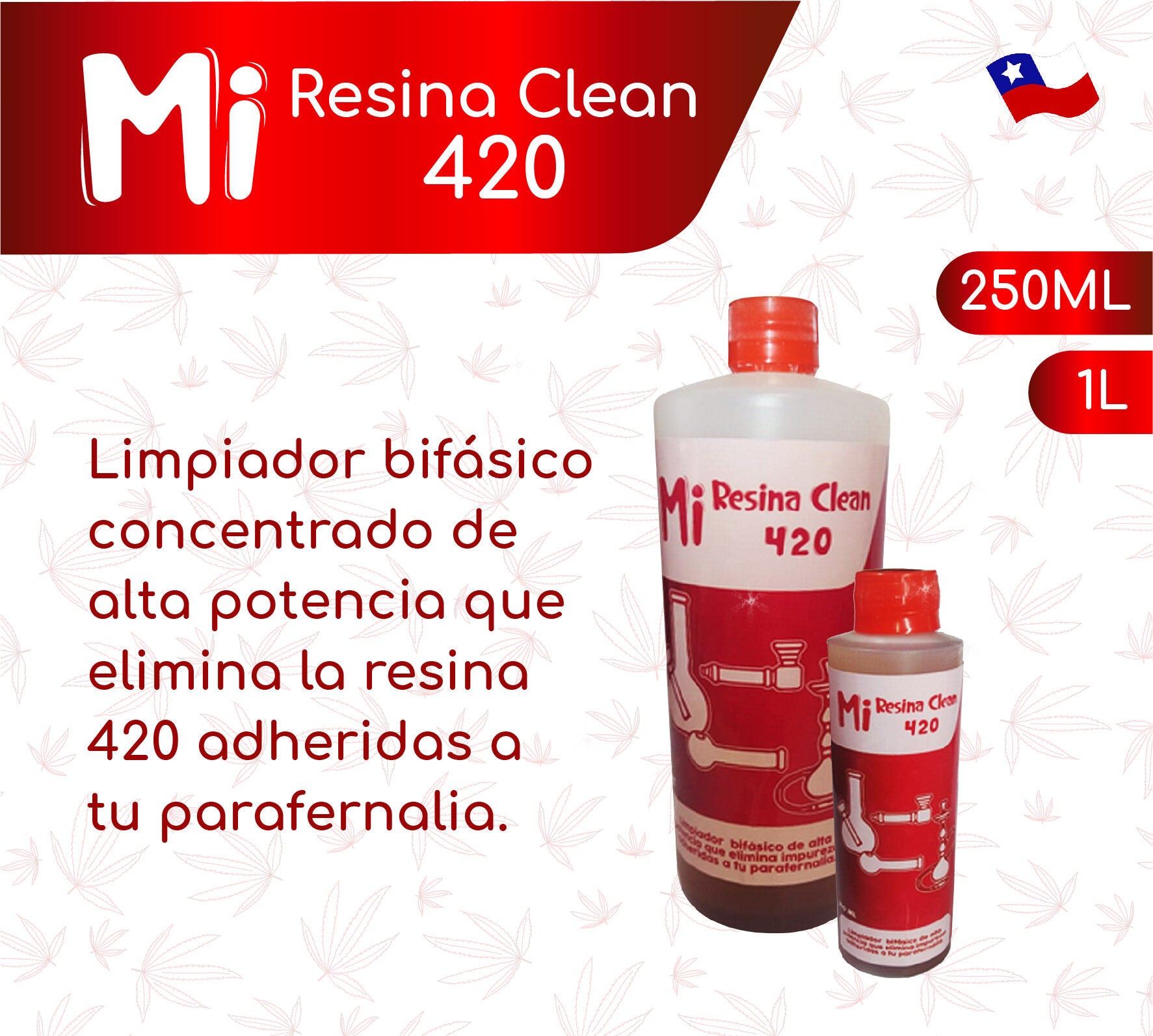 LIMPIADOR RESINA CLEAN 250ML - Mi