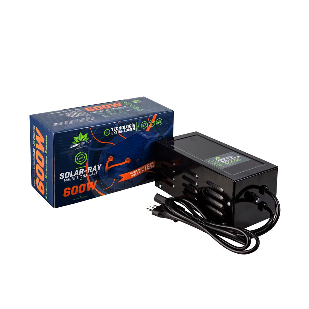 BALASTRO 600W SOLAR RAY MAGNETICO - GROW GENETICS