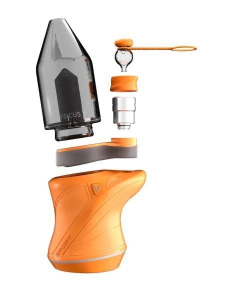 VAPORIZADOR FOCUS V CARTA SPORT ANARANJADO