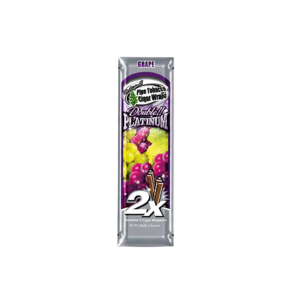 BLUNT WRAP PLATINUM X2 GRAPE - BLUNT WRAP