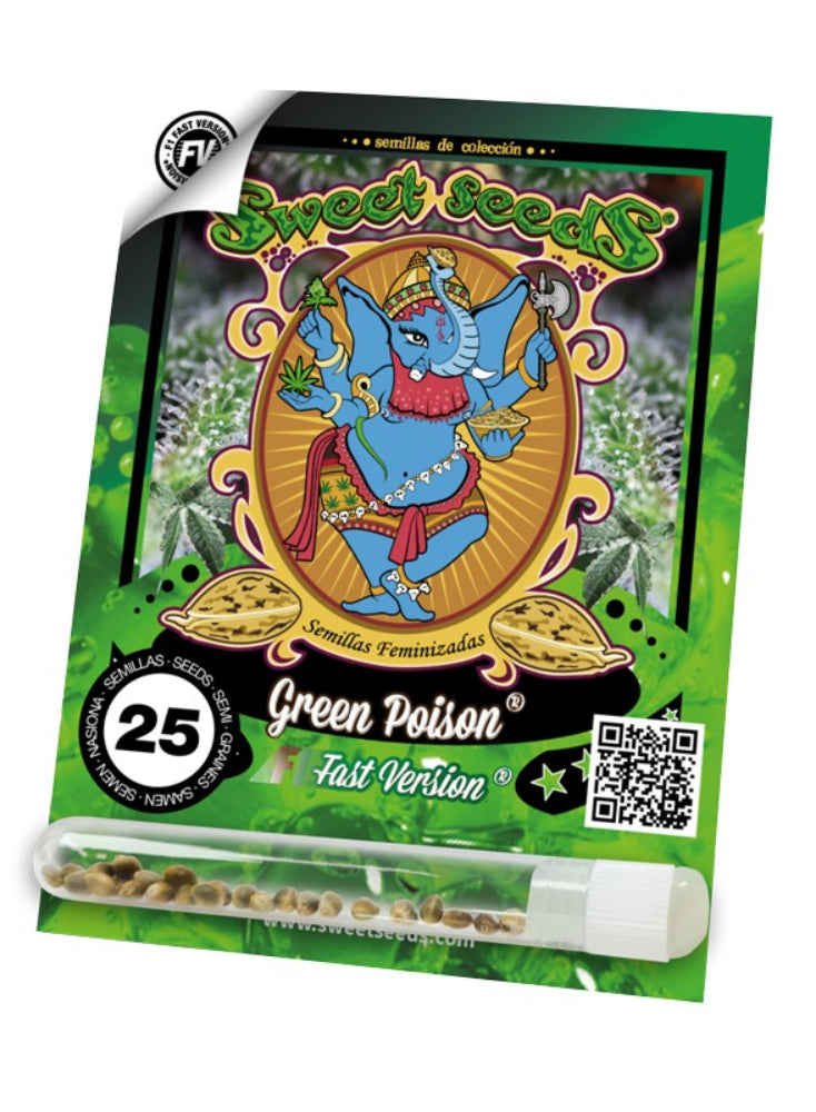 GREEN POISON F1 X25 - SWEET SEEDS-2